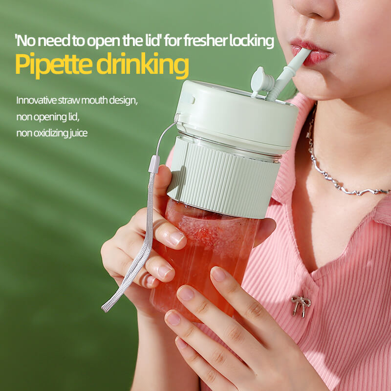 Mobie 350ml Personal Smoothie Blender Portable Juicer For Travel Office Gym K5