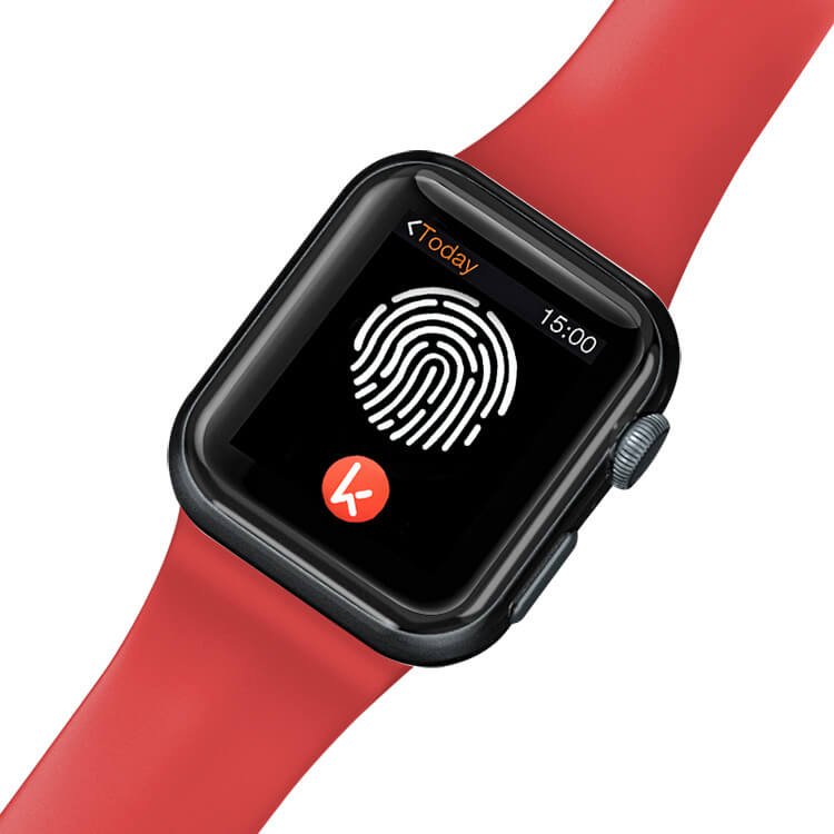 Mobie Mellow Series Silicone Button Strap Apple Watch Band 38/40/41mm