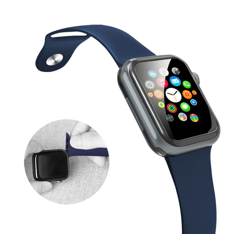 Mobie Mellow Series Silicone Button Strap Apple Watch Band 38/40/41mm