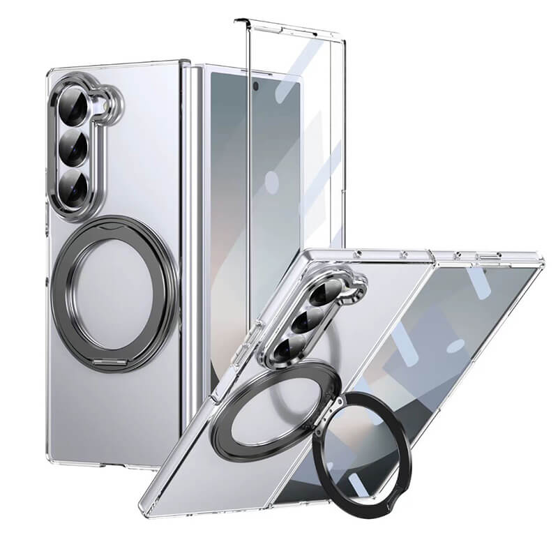 Samsung Galaxy Z Fold 7 2025 RAFI Series 360° Rotating Magnetic Stand Case