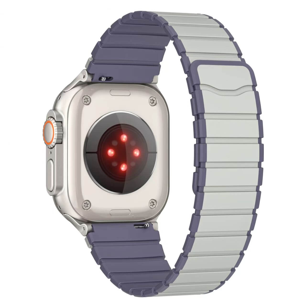 Mobie Neonova Series Magnetic Closure Silicone Watch Band 20mm