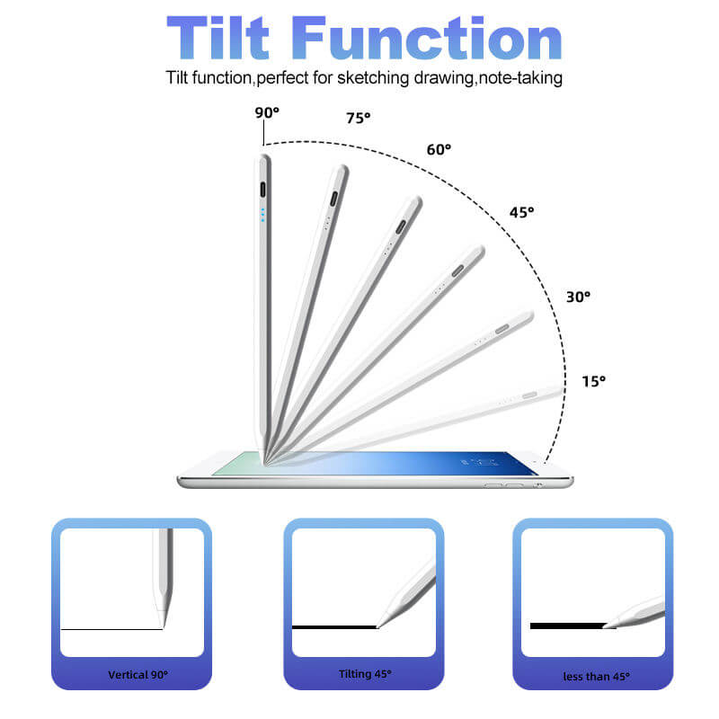Mobie Magnetic iPad Stylus Pen with Real-Time LED Battery Display JD19-P