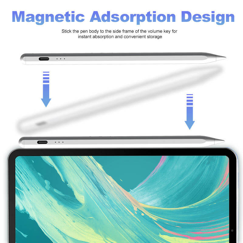 Mobie Magnetic iPad Stylus Pen with Real-Time LED Battery Display JD19-P