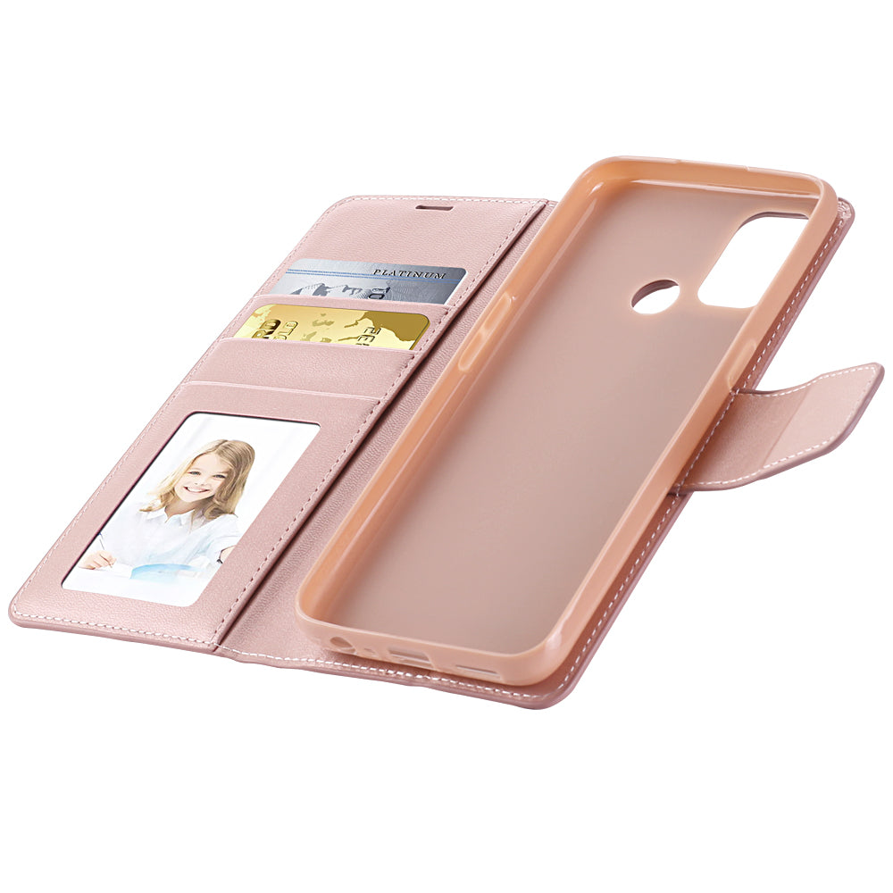 OPPO A53s 2020 Hanman Mill Series Leather Wallet Flip Case