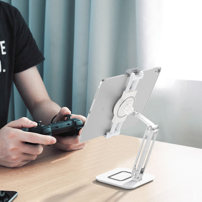 SAIJI Alu-alloy Foldable 360° Rotation Phone Tablet Holder P71
