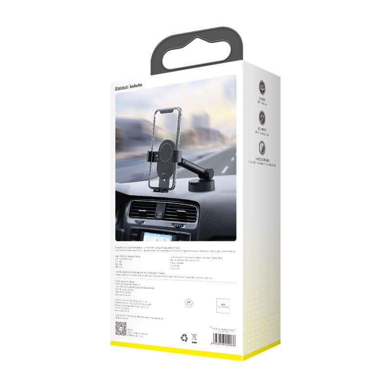 Baseus Simplism Gravity Car Mount Holder with Suction Base JY01