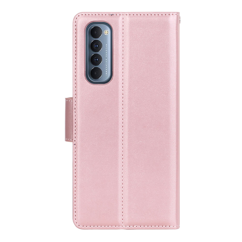 OPPO A58 2022 Hanman Mill Series Leather Wallet Flip Case