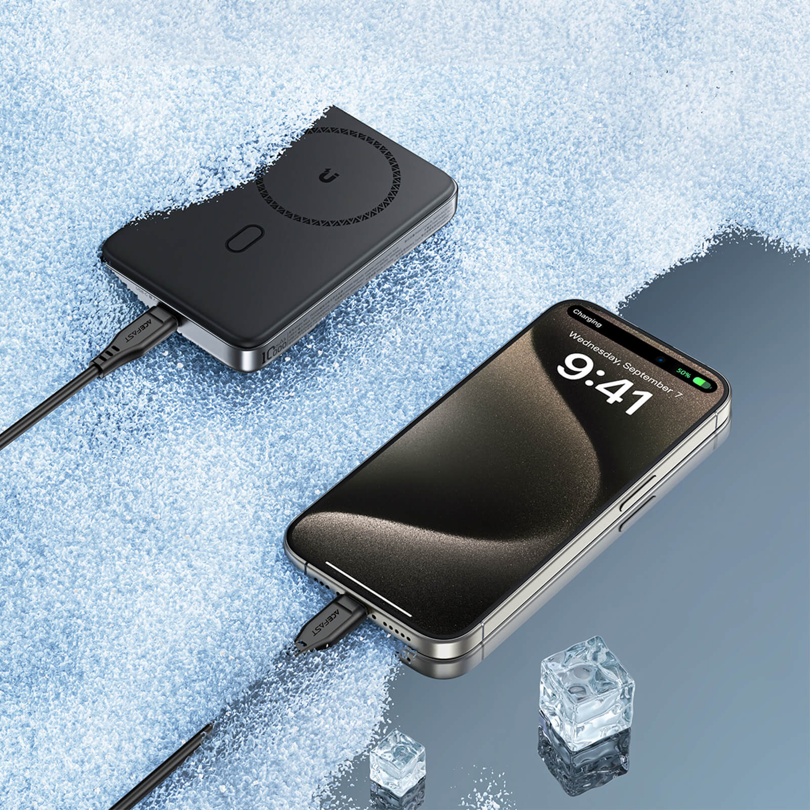 Acefast PD 20W 10000mAh Fast Charging Power Bank With Foldable Stand M6