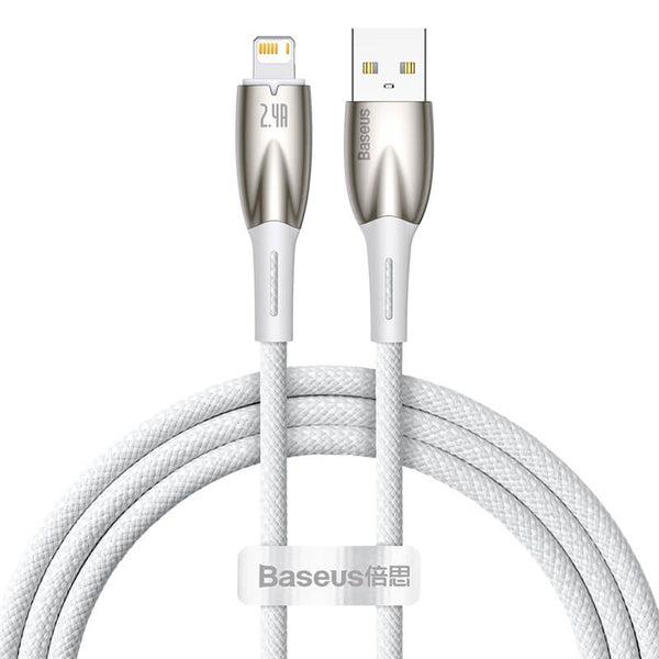 Baseus Glimmer Series Fast Charging Data Cable USB to iP 2.4A 1m