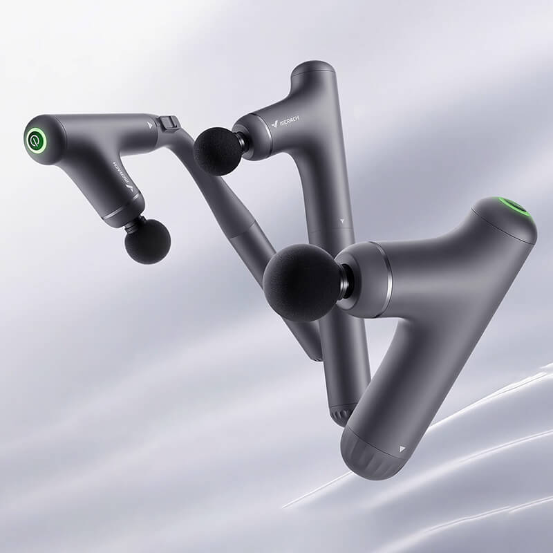 Mobie 3 in 1 Professional Massage Gun with Extendable Handle for Full Body Reach M8S