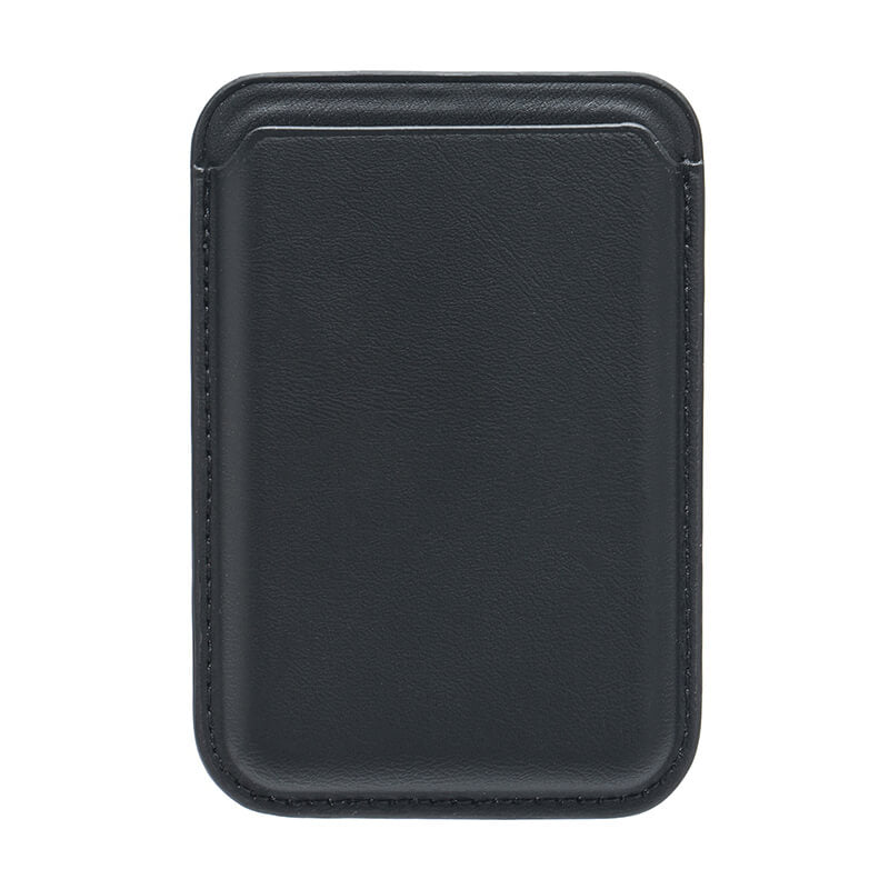 Mobie Back Stick Leather Magnetic Wallet Card Bag Holder