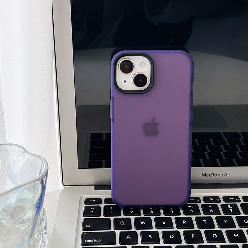 iPhone 15Pro Dunjia Series Matte Translucent Phone Case