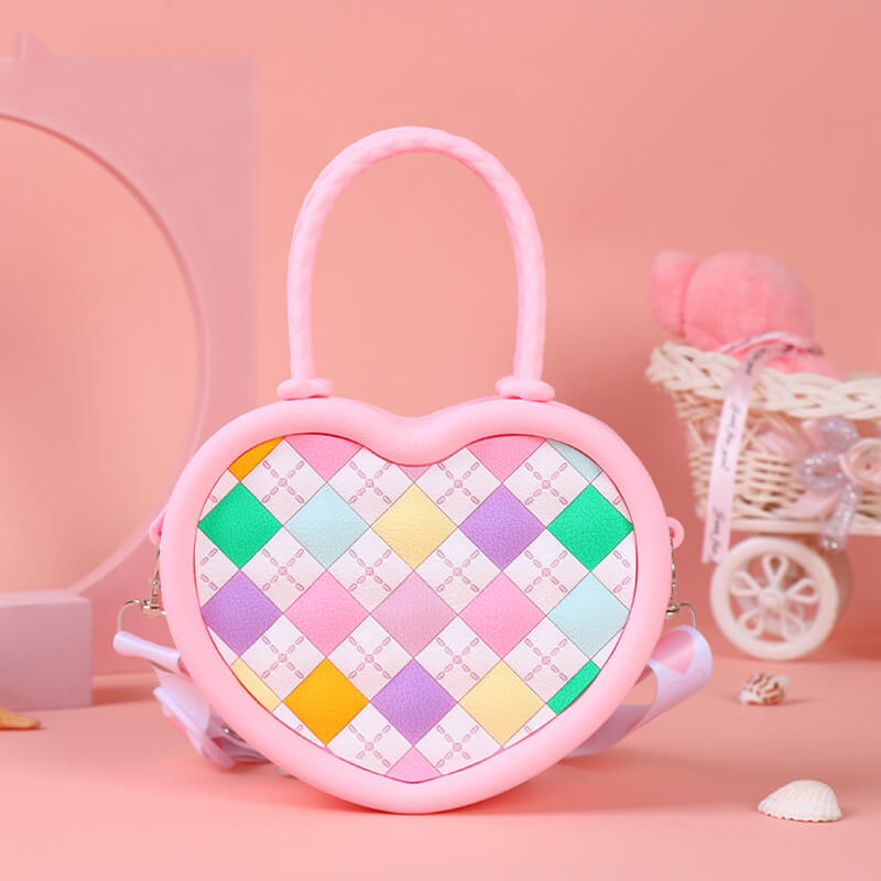 Diamond Love Q Uncle Silicone Children's Dual-use Bag