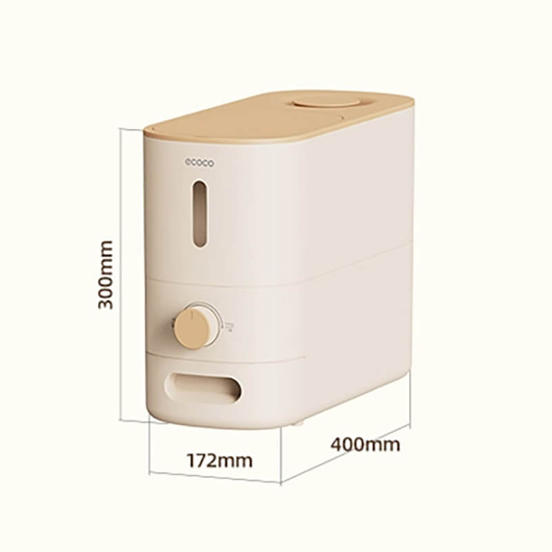 Mobie Smart Knob Control Rice Dispenser with Airtight Storage 5kg E24205