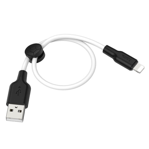 hoco. Silicone USB-A to Lightning Charging Data Cable 0.25m X21 Plus