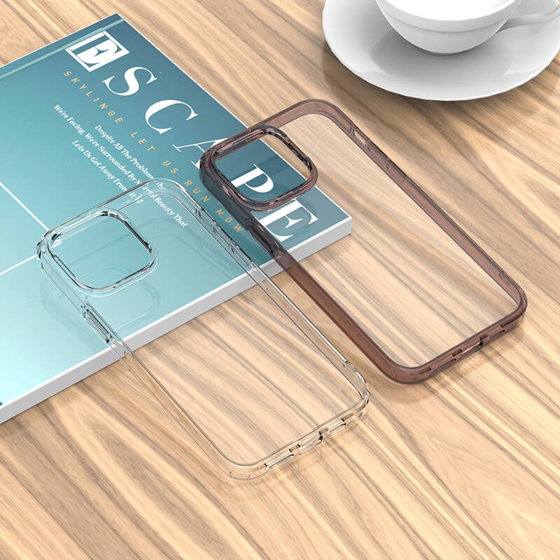 iPhone 15Pro Aurora Series Crystal Clear Phone Case