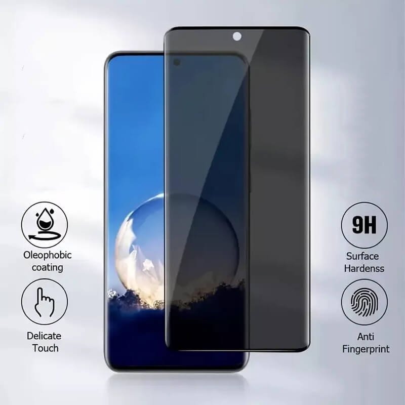 Samsung S24 Plus Full Screen HD Privacy Protection Tempered Glass Set Screen Protector