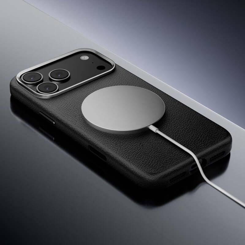 iPhone 17 Pro X-Level Better Enjoyment Series Magnetic Plain Leather Case