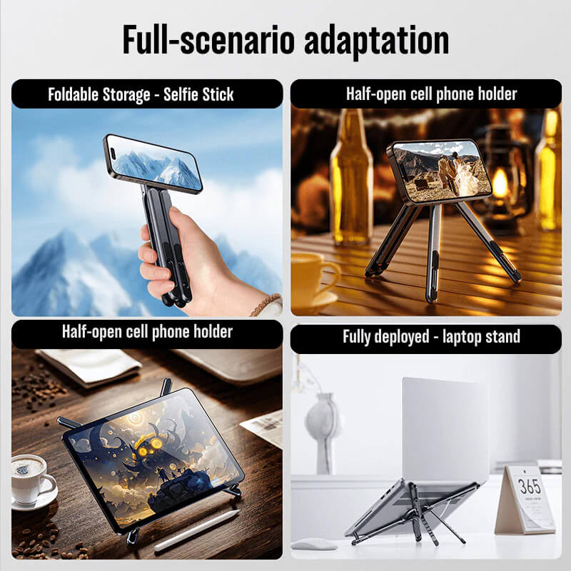 Mobie All in One Magnetic Foldable Stand for Phone Tablet Laptop E05