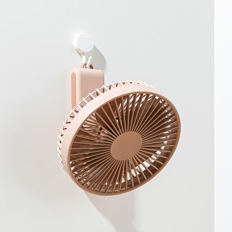 Mobie 180° Adjustable Handheld Desktop 16cm Large Fan with Hanging Hole F07