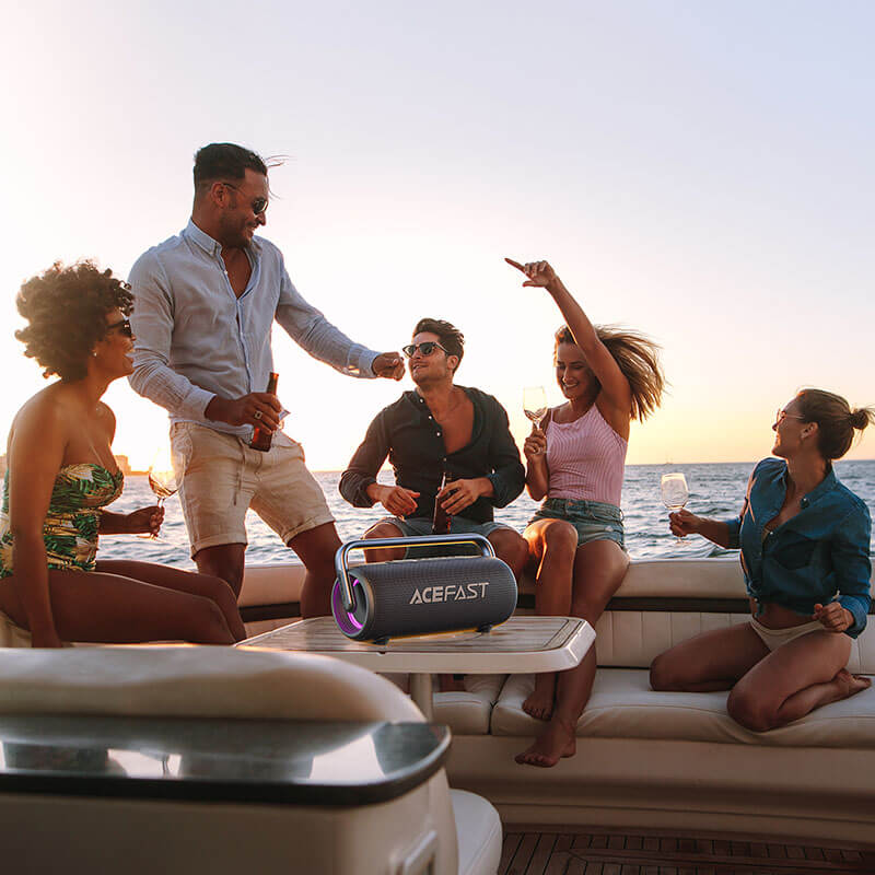 Acefast 120W Max 10H Play IPX5 Waterproof Bluetooth Speaker K2 Pro