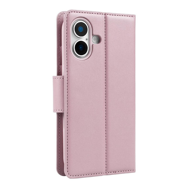 iPhone 17 Hanman Mill Series Leather Wallet Flip Case