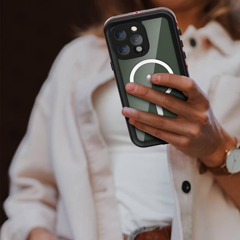 iPhone 14 Pro Max Redpepper IP68 Waterproof Anti-Fall 2M Submersion Magsafe Ultimate Protection Case