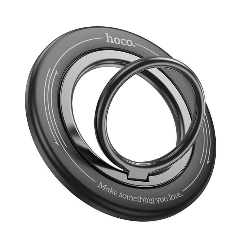 hoco. N52 Magnetic Phone Ring Stand with 360° Rotating & Kickstand GH3