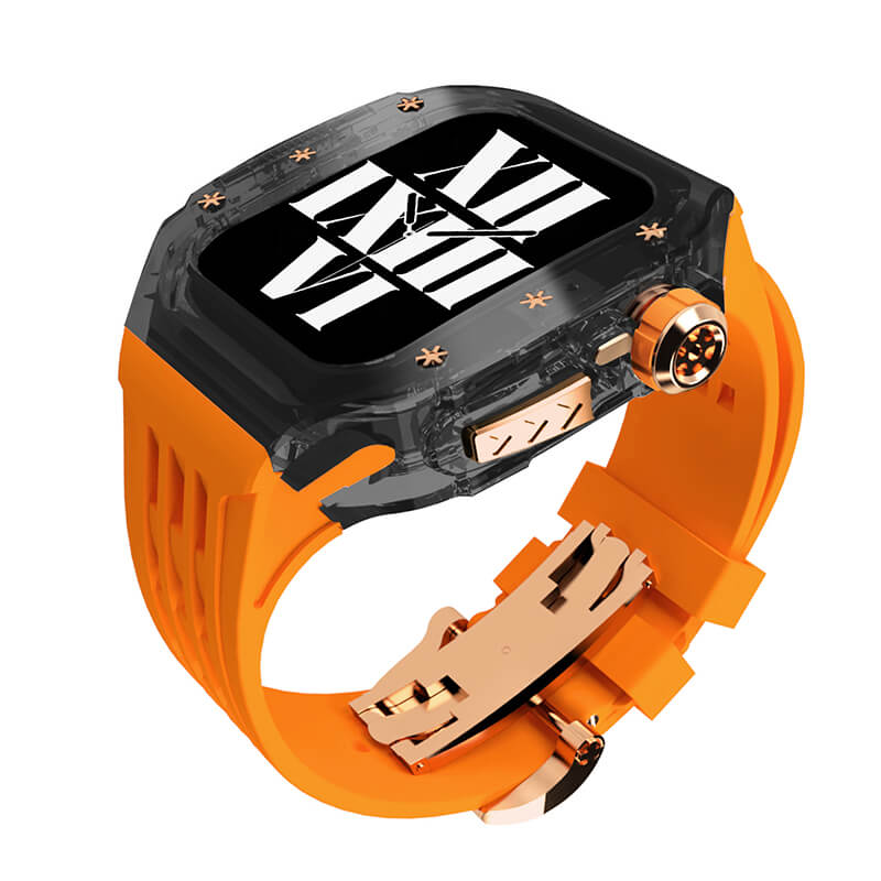 iWatch One-Click Installation Durable Protective Case & Band 44/45mm