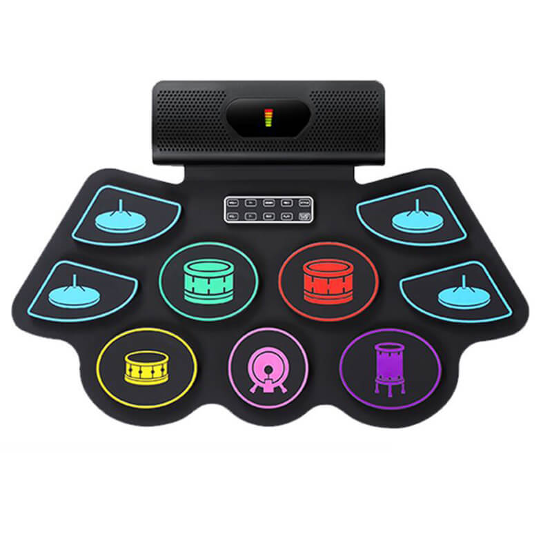 Mobie Electronic Drum Pads with Build-in Dual Stereo Speaker RD93C