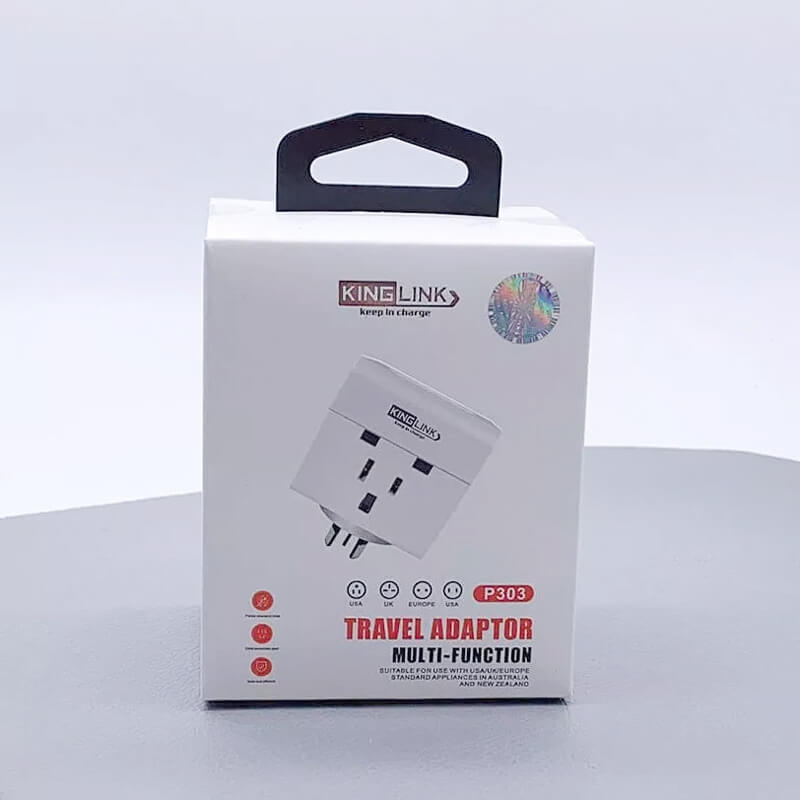 Mobie USA UK & Europe to NZ & AUS Plug Adapter CE & SAA Certification P303