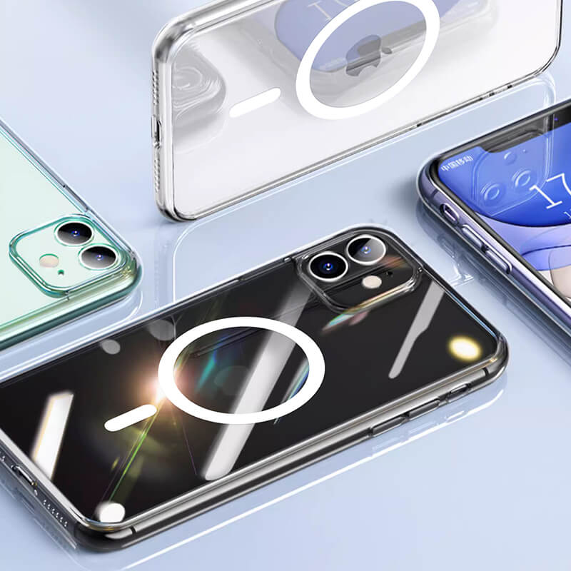 Samsung Galaxy S25 Edge 2025 Crystal Magsafe Series Ultra-Thin Soft TPU Cases