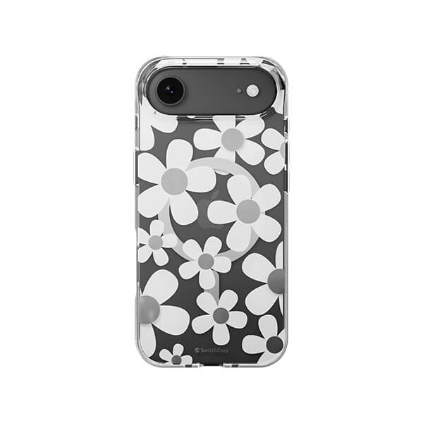 iPhone 17 Air Fleur 3D Patterned Series Shockproof MagSafe Phone Case