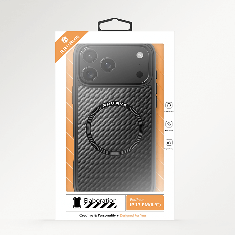 iPhone 17 Pro Scott Plus Series Shockproof Magnetic Phone Case