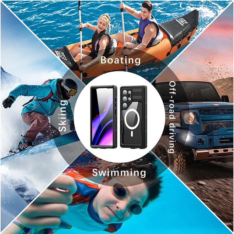 Samsung Galaxy S25 Ultra 2025 Redpepper IP68 Waterproof Anti-Fall 2M Submersion Ultimate Protection Case