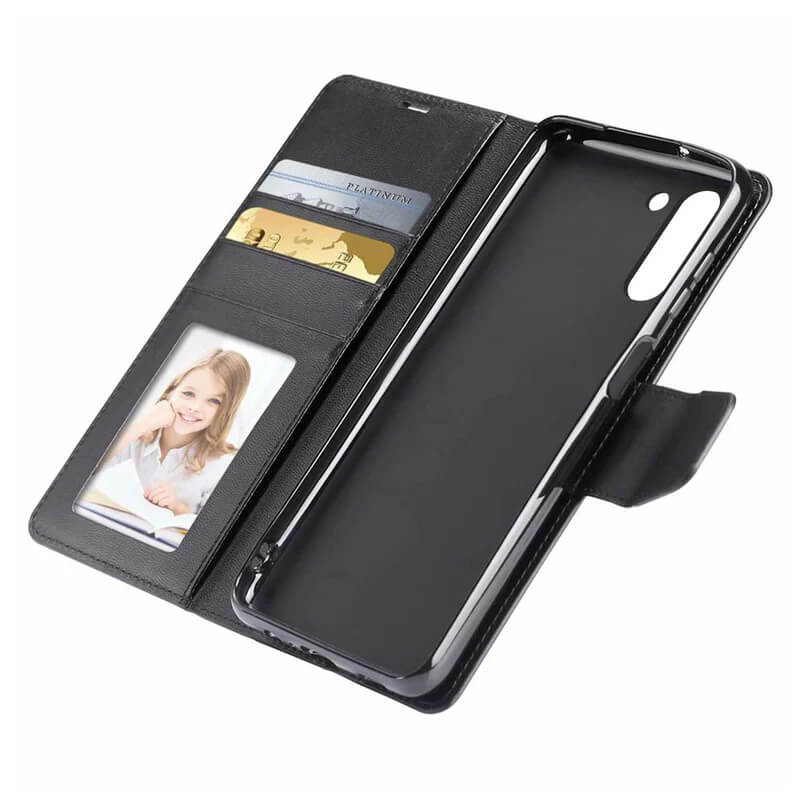 Samsung Galaxy S24 FE 2024 Hanman Mill Series Leather Wallet Flip Case