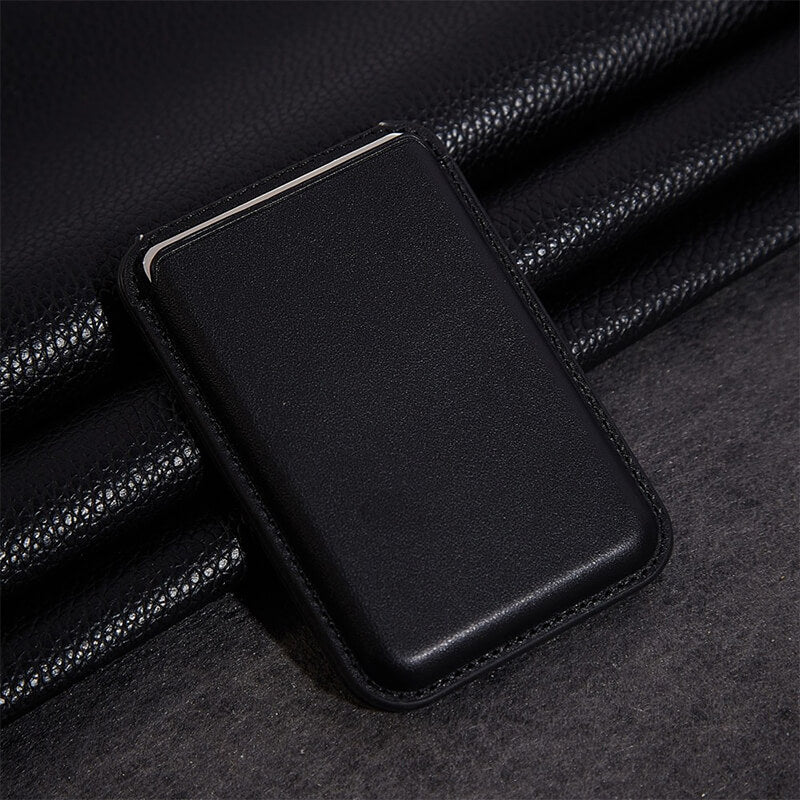 Mobie PU Leather Strong Magnetic Card Bag Holder with Phone Stand