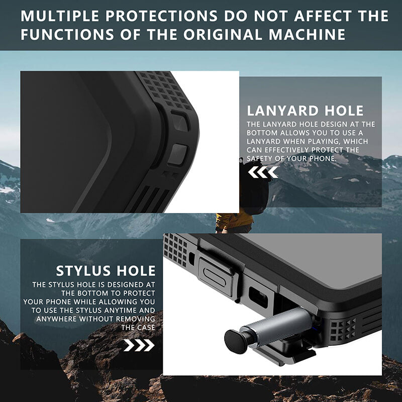 Samsung Galaxy S25 Ultra 2025 Redpepper IP68 Waterproof Anti-Fall 2M Submersion Ultimate Protection Case