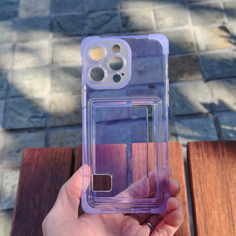 iPhone 7P/8P Anti Drop Phone Case with Card Pocket