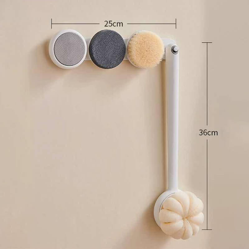 Mobie Detachable Shower Brush 4-in-1 Set E24015