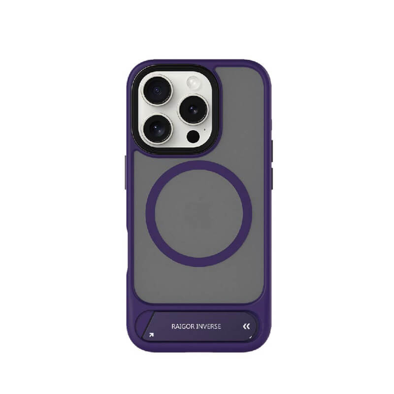 iPhone 16 Pro Elvis Series All-Around Protection Magsafe Phone Case with Invisible Stand