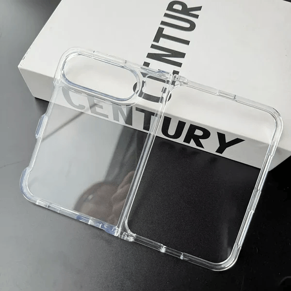 Space Crystal Clear TPU PC Hybrid Case Compatible with iPhone Duo