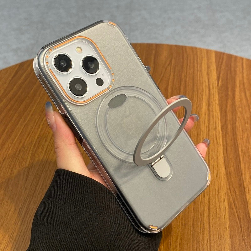 Samsung Galaxy S24 Plus 2024 Vibrant Series Matte Built-in Kickstand Magsafe Case