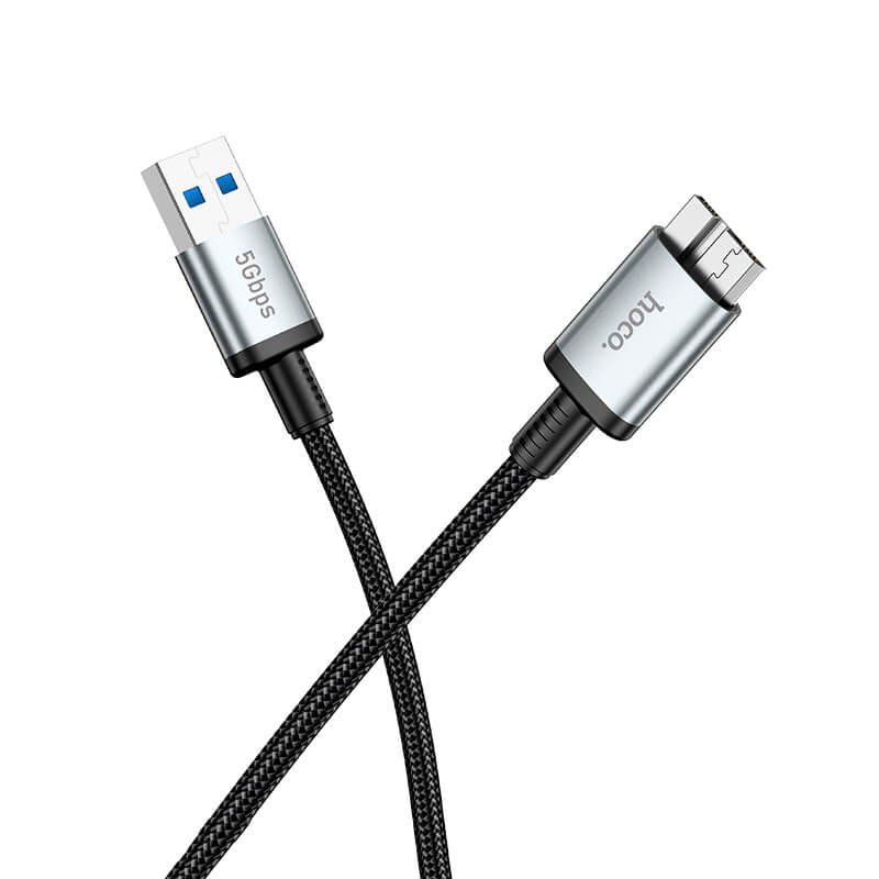 hoco High Transmission USB to Micro USB 3.0 Data Cable US10 0.5M