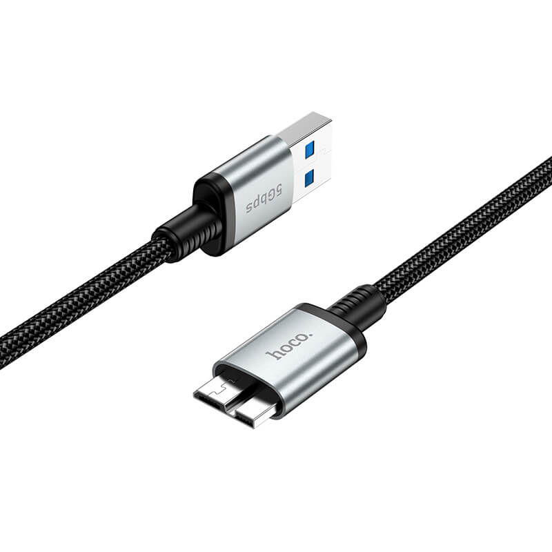 hoco High Transmission USB to Micro USB 3.0 Data Cable US10 0.5M