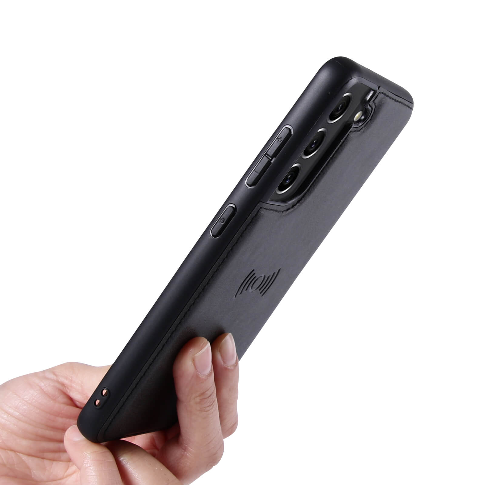 Samsung Galaxy S24 Plus 2024 Hanman Miro Leather 2-in-1 Wallet Case with Magnetic Back