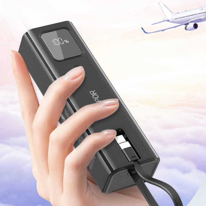 Mobie Fast Charging 100W Built-in USB-C Cable 10000mAh Power Bank A310