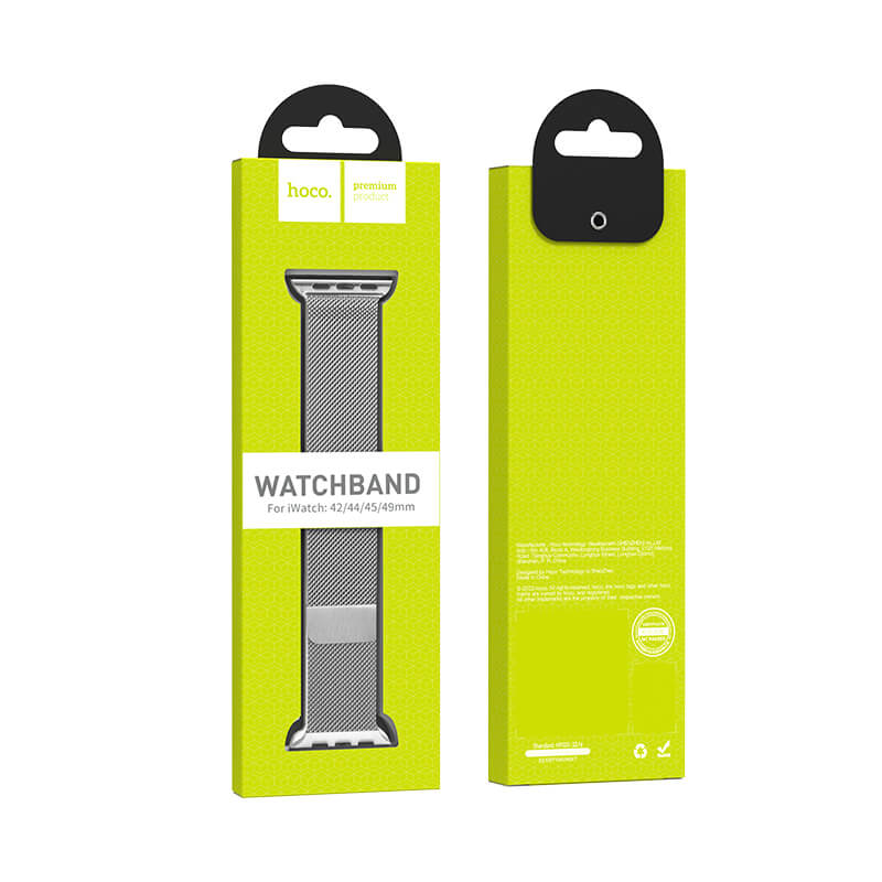 hoco. iWatch Simple Beauty Series Milanese Steel Strap(38/40/41mm) WA03