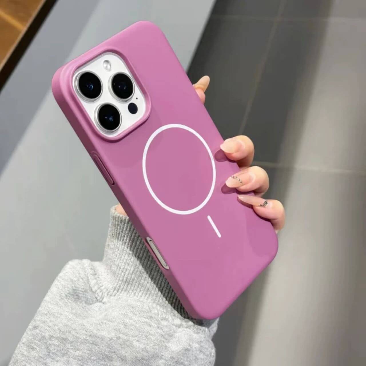 iPhone 16 Brace Series Ultra-Thin PC Magsafe Phone Case