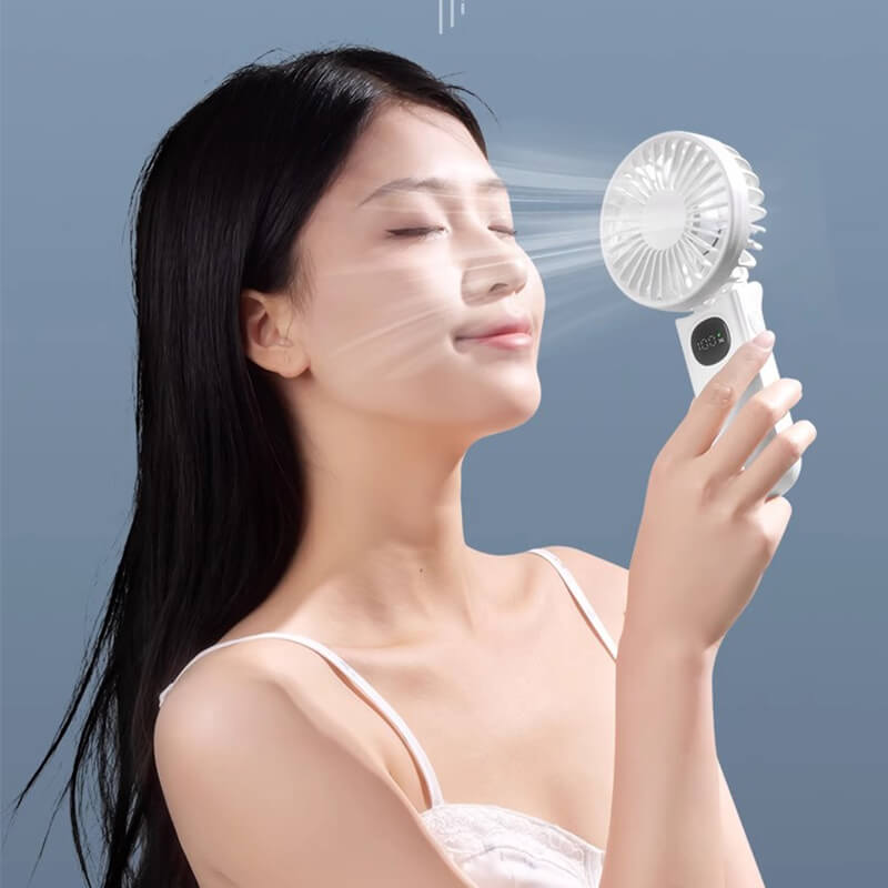 Mobie Lightweight 180° Foldable Cooling Fan with Lanyard